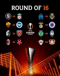 LIVE: UEFA Europa League last 16 Draw 2 20240223 133718