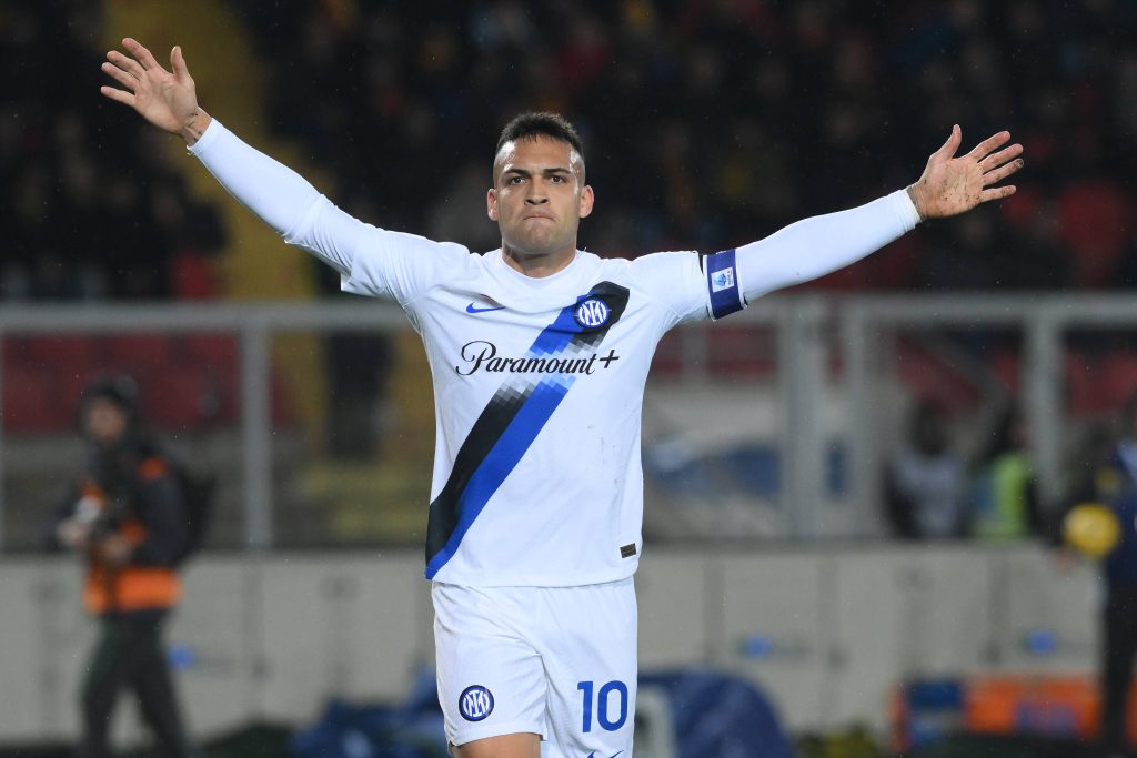 Inter Milan forward Lautaro Martínez