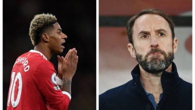 Gareth Southgate tells Rashford that he has people to contend with for his spot. Credit: Pelumi