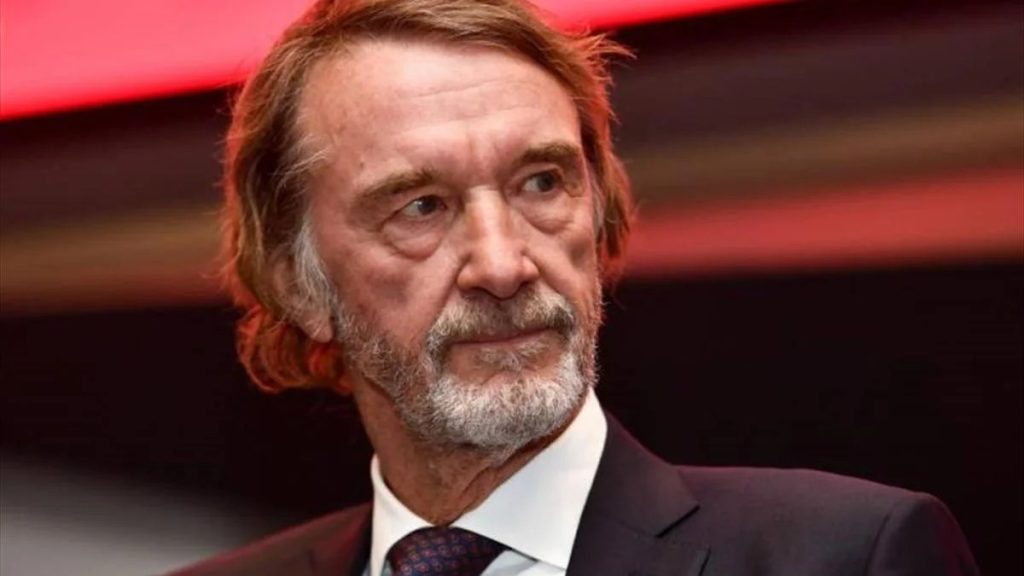 Manchester United co-owner Sir Jim Ratcliffe. Daily post
