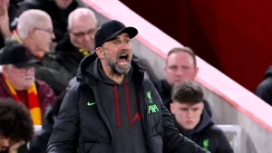 KLOPP-BAD? Dumbfounded Klopp Rages after Liverpool gets CLOBBERED by Superb Atalanta 1 0 GettyImages 2148317957