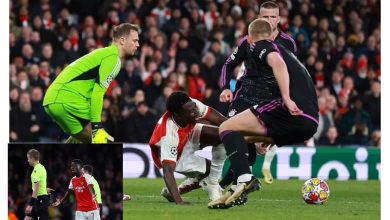 Bukayo Saka. Credit: Pelumi