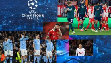 Credit: Arsenal and Manchester City have been elimintaed from the UEFA Champions League. Credit: Pelumi