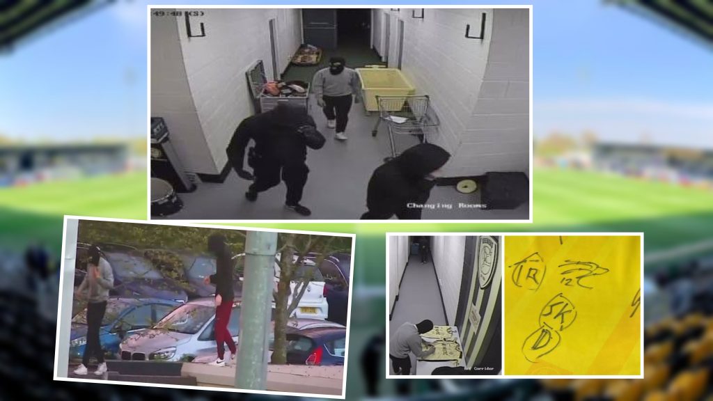 English club Burton Albion suffers Thieves attack