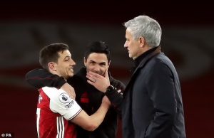 'Not an amazing strategy' - Jose Mourinho hits out at Mikel Arteta's tactics 2 Credit: Getty