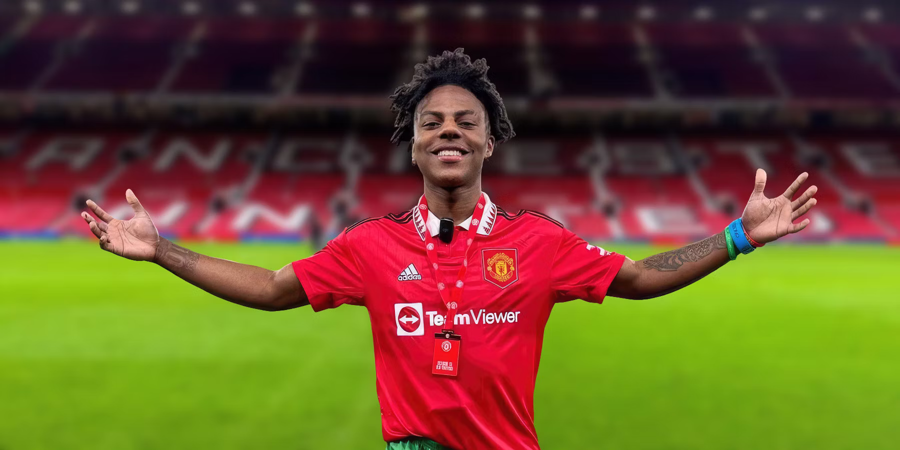 Dreams Come True As IshowSpeed Completes Sensational Manutd Transfer 1 IshowSpeed at Old Trafford