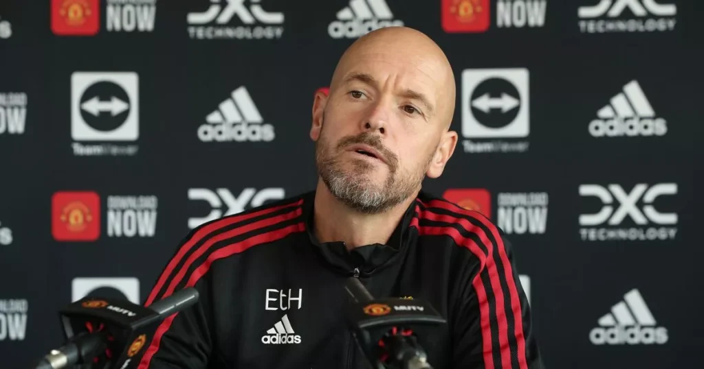 Erik Ten Hag Press Conference ahead of Arsenal Clash Credit: Getty Images