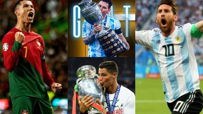 Ronaldo or Messi. Credit: Pelumi