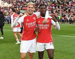 Nketiah and Smith Rowe