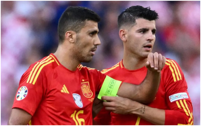 Rodri and Morata (X)