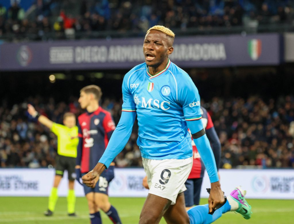 Victor Osimhen celebrates || Imago