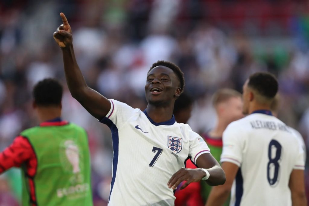 Bukayo Saka (Getty)