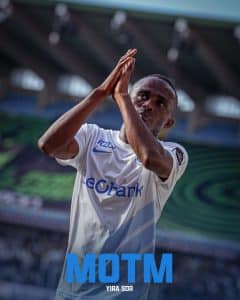 Nigerian striker Yira Sor