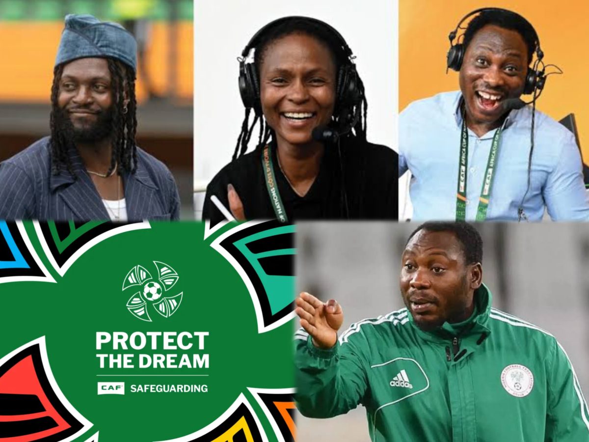 'Protect The Dream' - Super Eagles Legend joined by other African Greats in 2024 CAF Movement against Trafficking