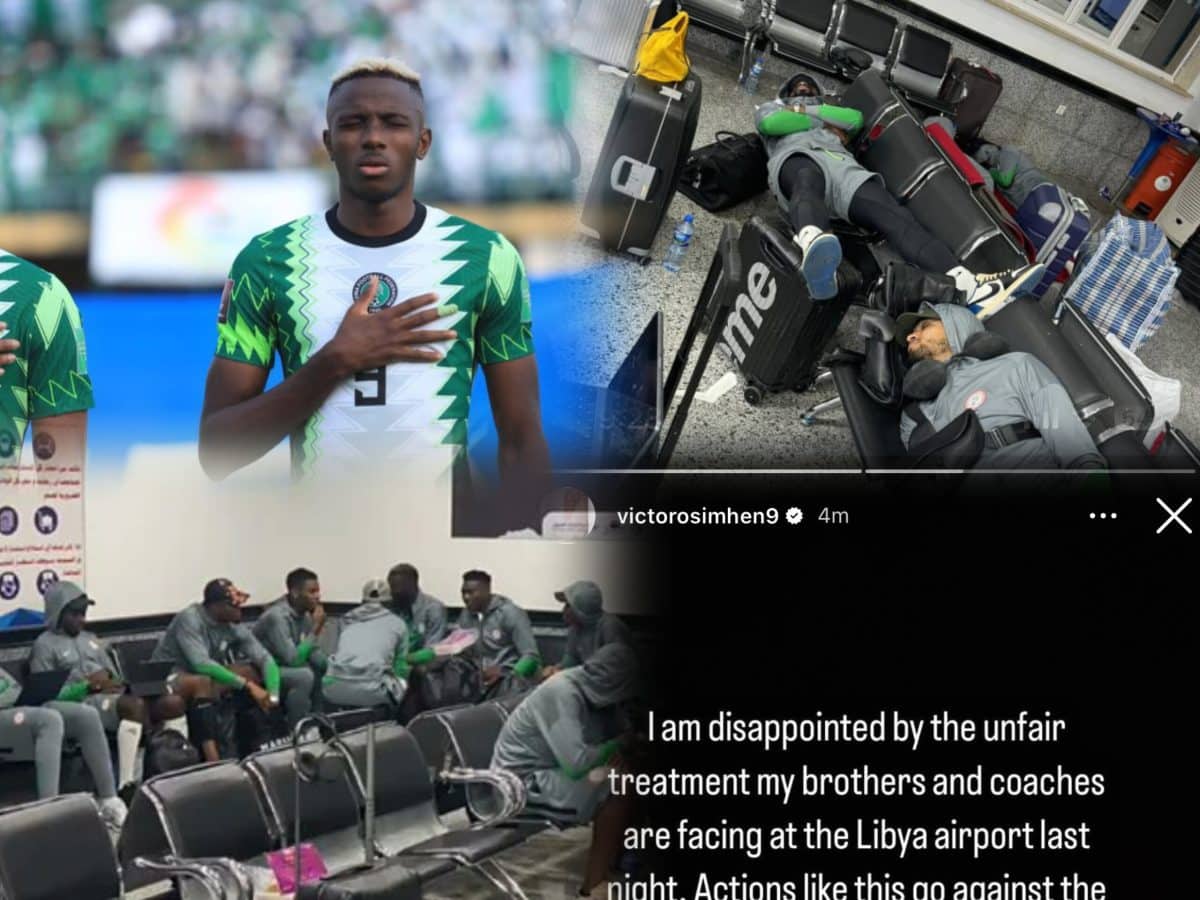 'This is inhumane' - Victor Osimhen condemned 15 hours delay, calls on CAF for intervention
