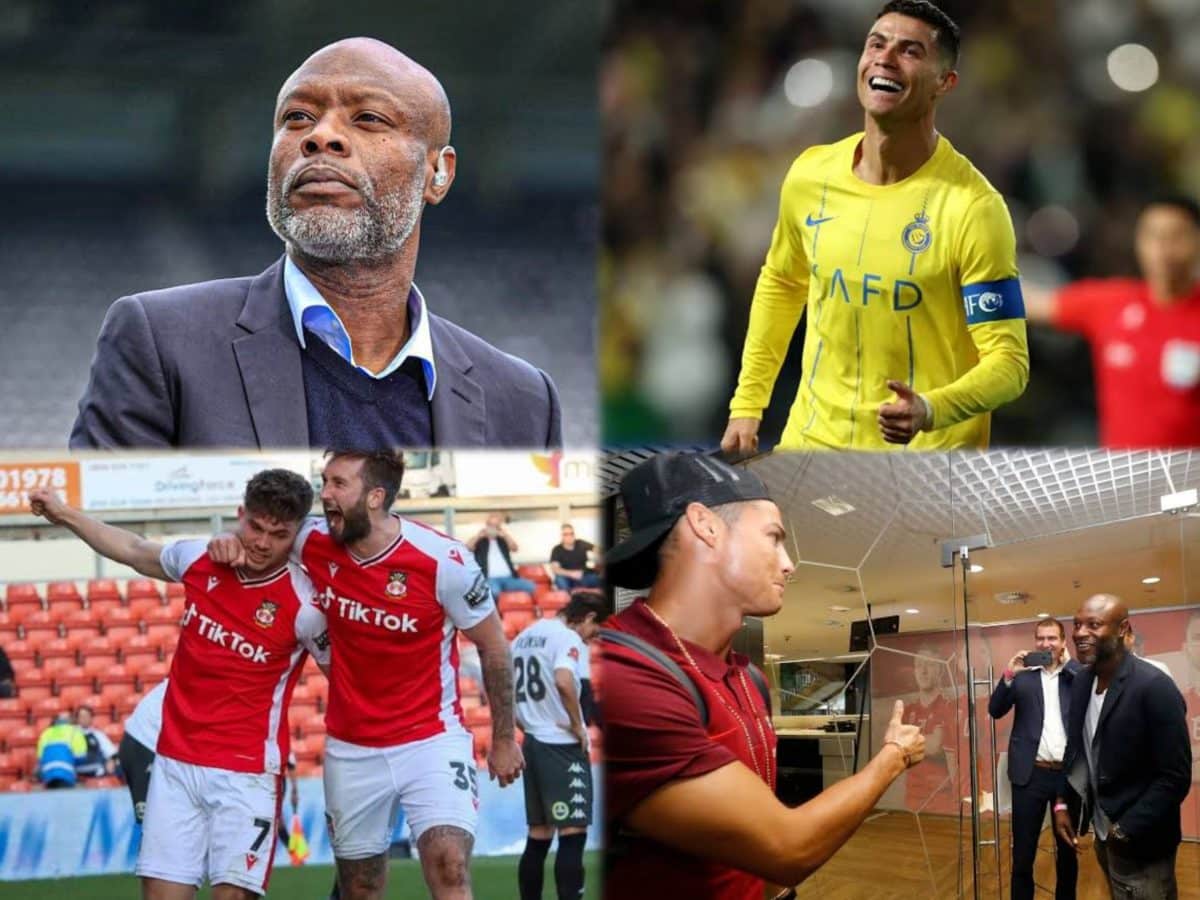 'Cristiano Ronaldo to Wrexham?' - Williams Gallas reponds to transfer possibility