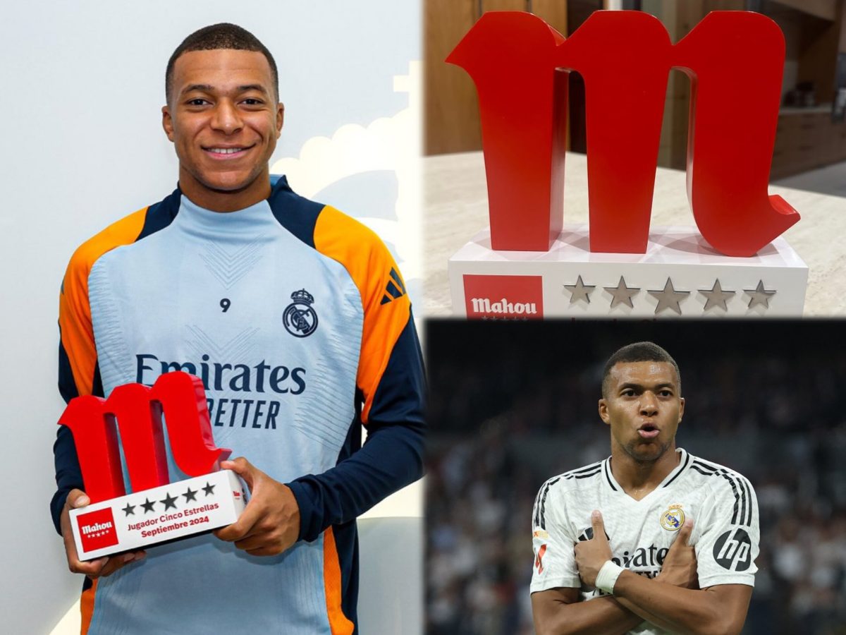 Real Madrid : Kylian Mbappé wins Player of the Month award