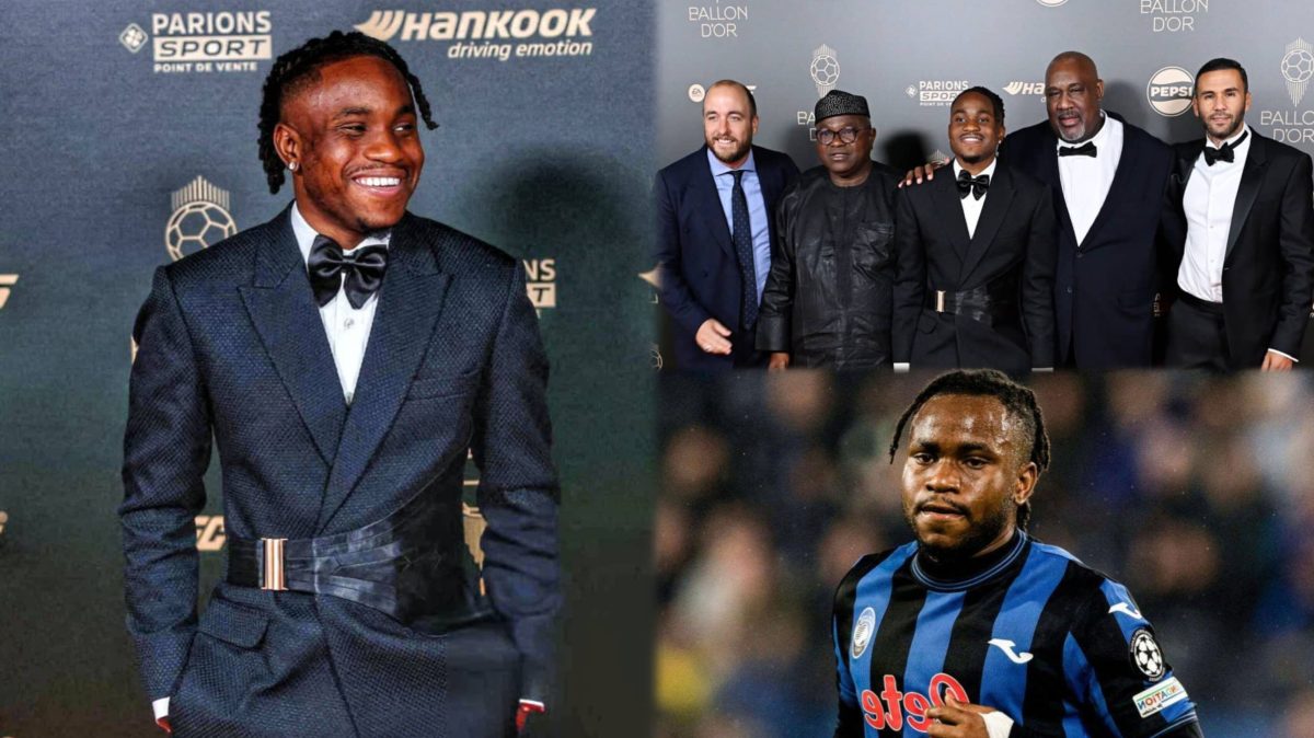 Ademola Lookman becomes the 3rd best ranked Nigerian in Ballon d'or history 