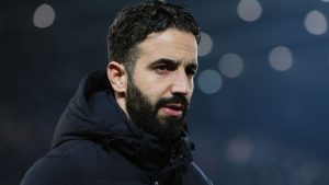 Manchester United boss Ruben Amorim (X)