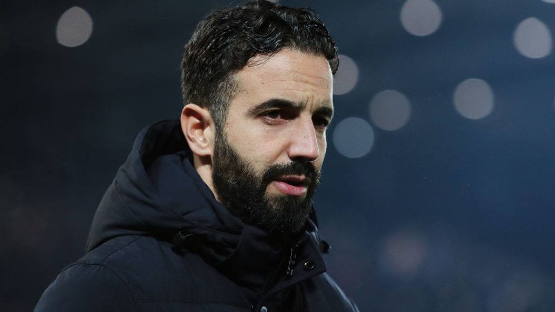 Manchester United boss Ruben Amorim (X)