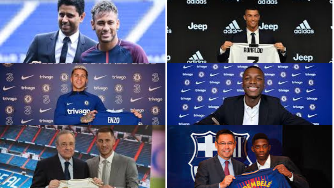 Richest football transfers