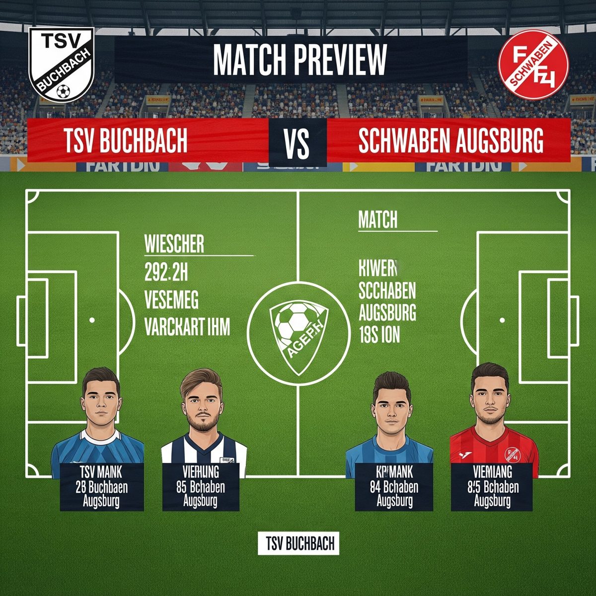 TSV Buchbach vs Schwaben Augsburg preview, prediction, head-to-head, team news, possible line-ups, and betting tips