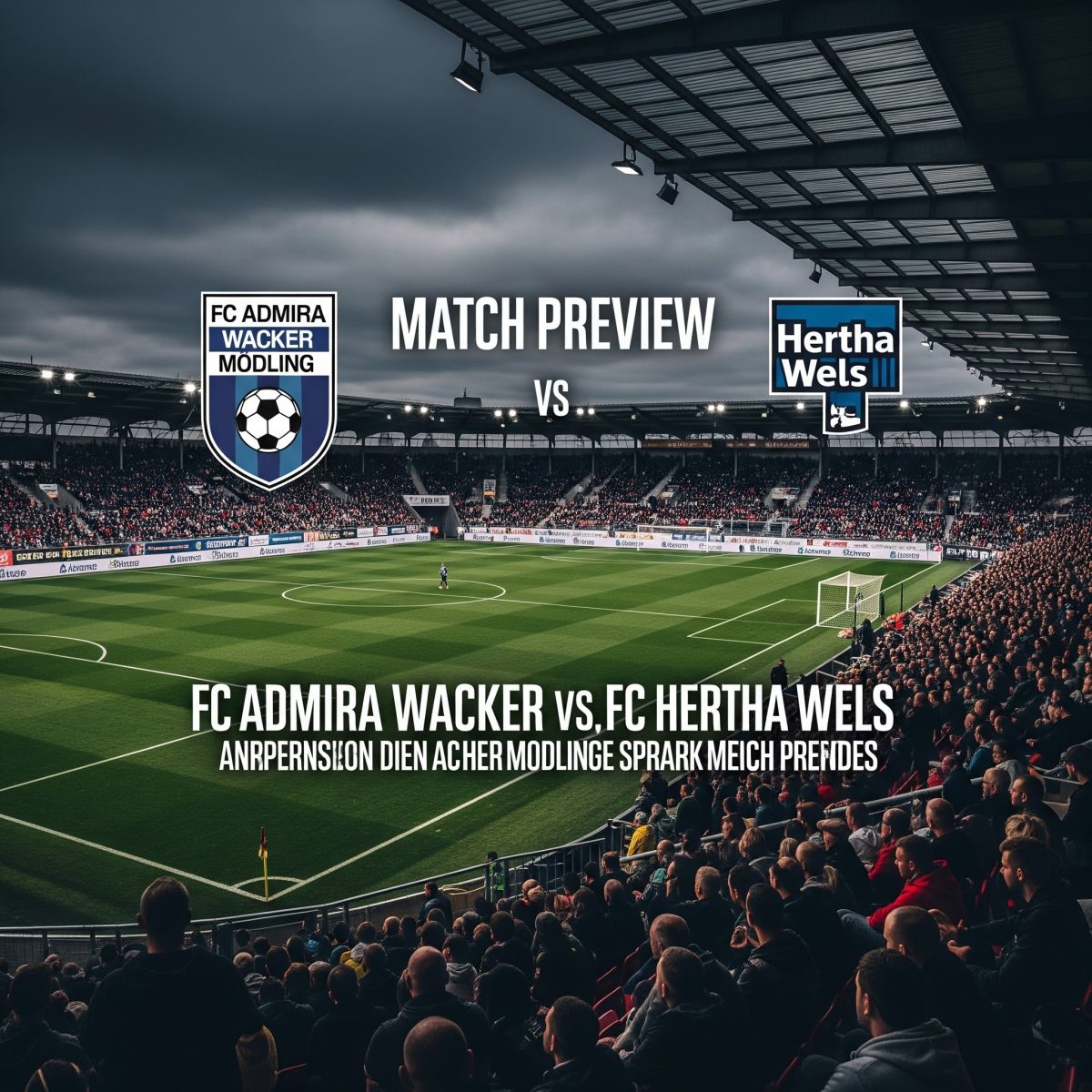 FC Admira Wacker Modling vs FC Hertha Wels preview, prediction, head-to-head, team news, possible line-ups, and betting tips