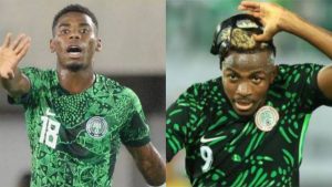 Onyedika and Victor Osimhen