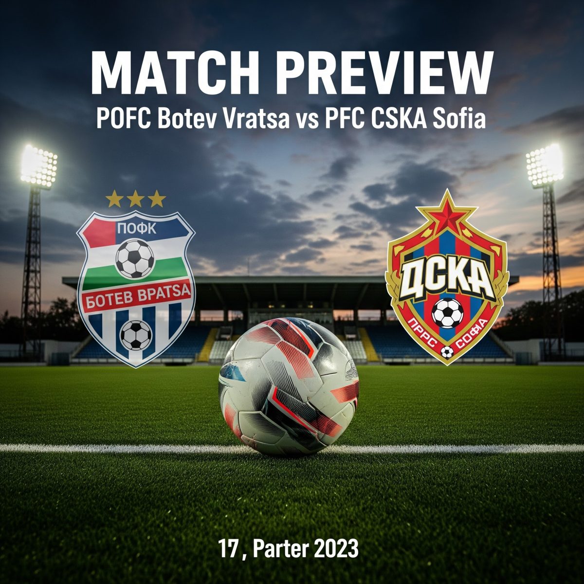 POFC Botev Vratsa vs PFC CSKA Sofia preview, prediction, head-to-head, team news, possible line-ups, and betting tips