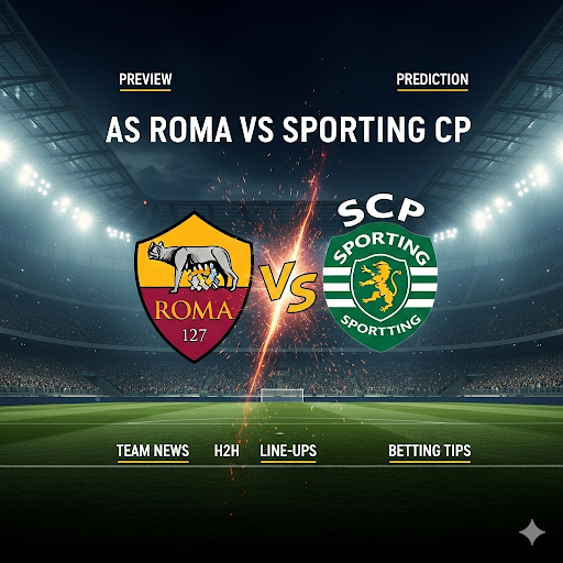 AS Roma vs Sporting Cp preview, prediction, head-to-head, team news, possible line-ups, and betting tips