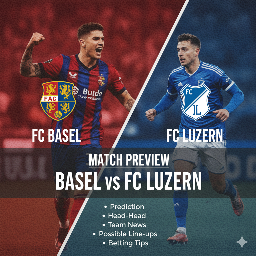 Basel vs FC Luzern preview, prediction, head-to-head, team news, possible line-ups, and betting tips