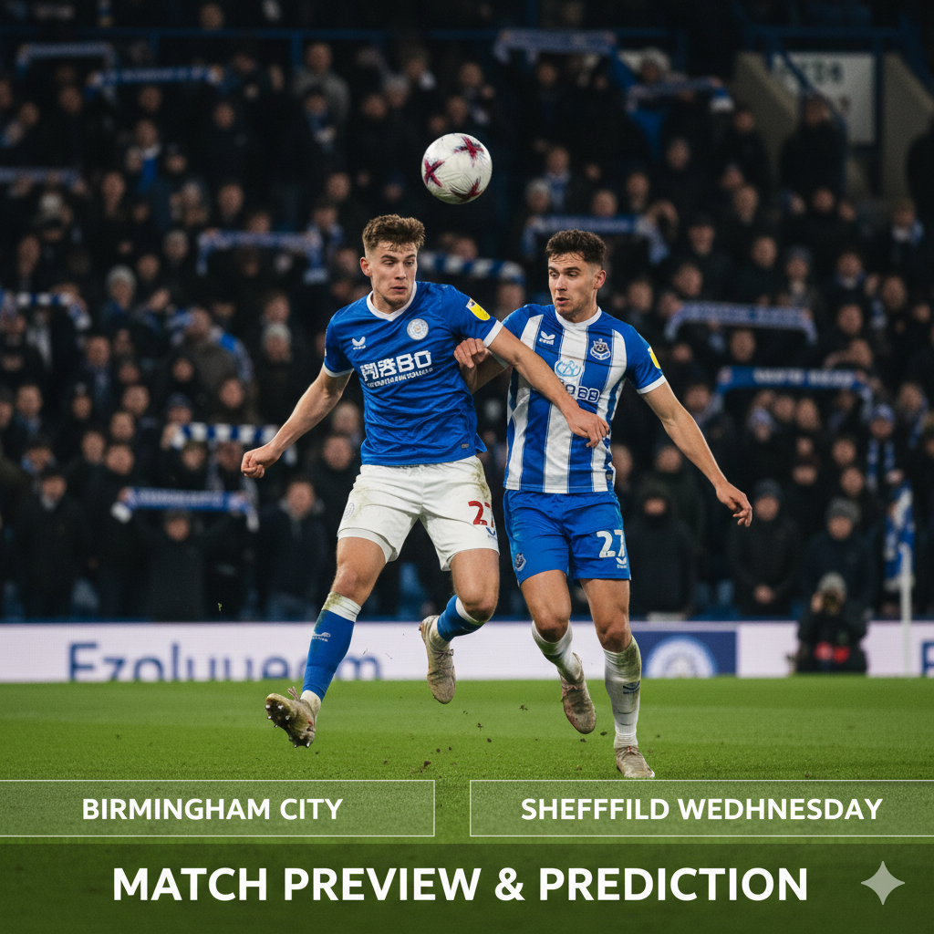 Birmingham City vs Sheffield Wednesday preview, prediction, head-to-head, team news, possible line-ups, and betting tips