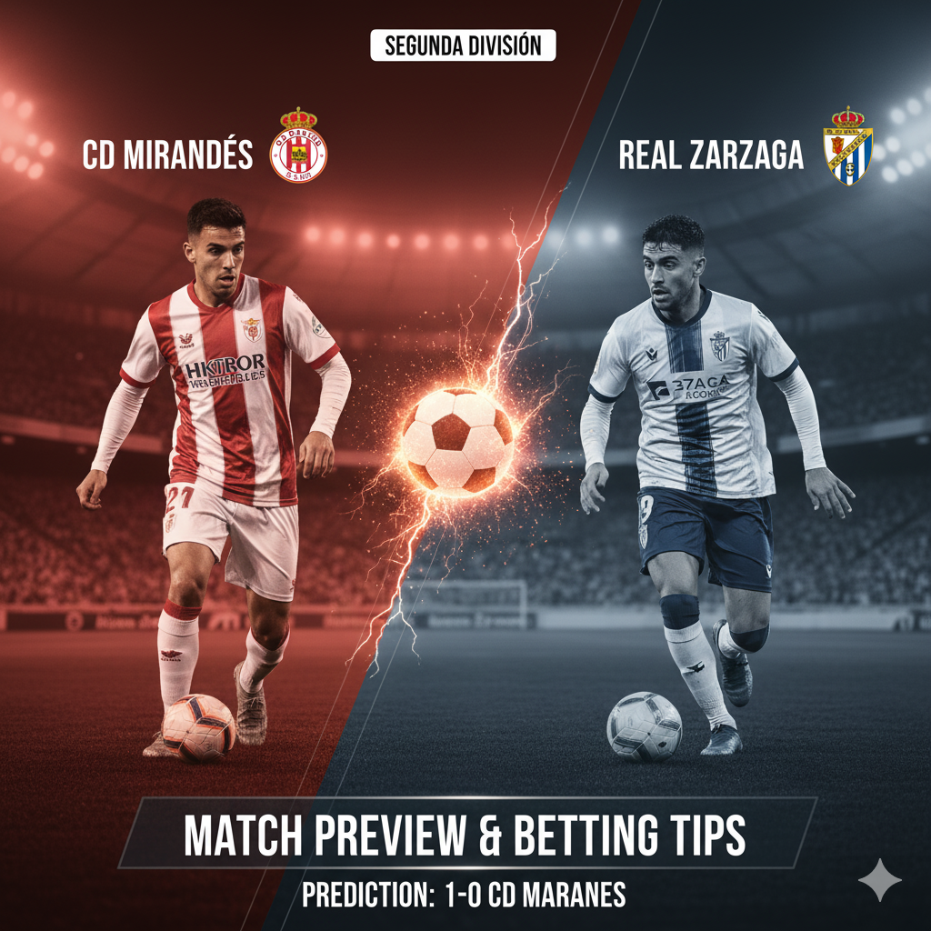 CD Mirandes v Real Zaragoza preview, prediction, head-to-head, team news, possible line-ups, and betting tips