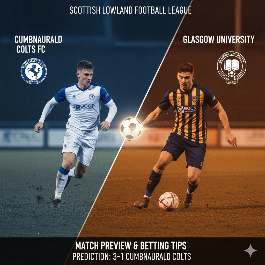 Cumbernauld Colts FC vs Glasgow University preview, prediction, head-to-head, team news, possible line-ups, and betting tips