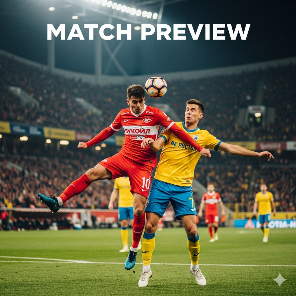 FK Spartak Moscow vs FK Rostov preview, prediction, head-to-head, team news, possible line-ups, and betting tips