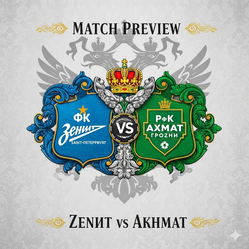 FK Zenit Saint Petersburg vs RFK Akhmat Grozny preview, prediction, head-to-head, team news, possible line-ups, and betting tips