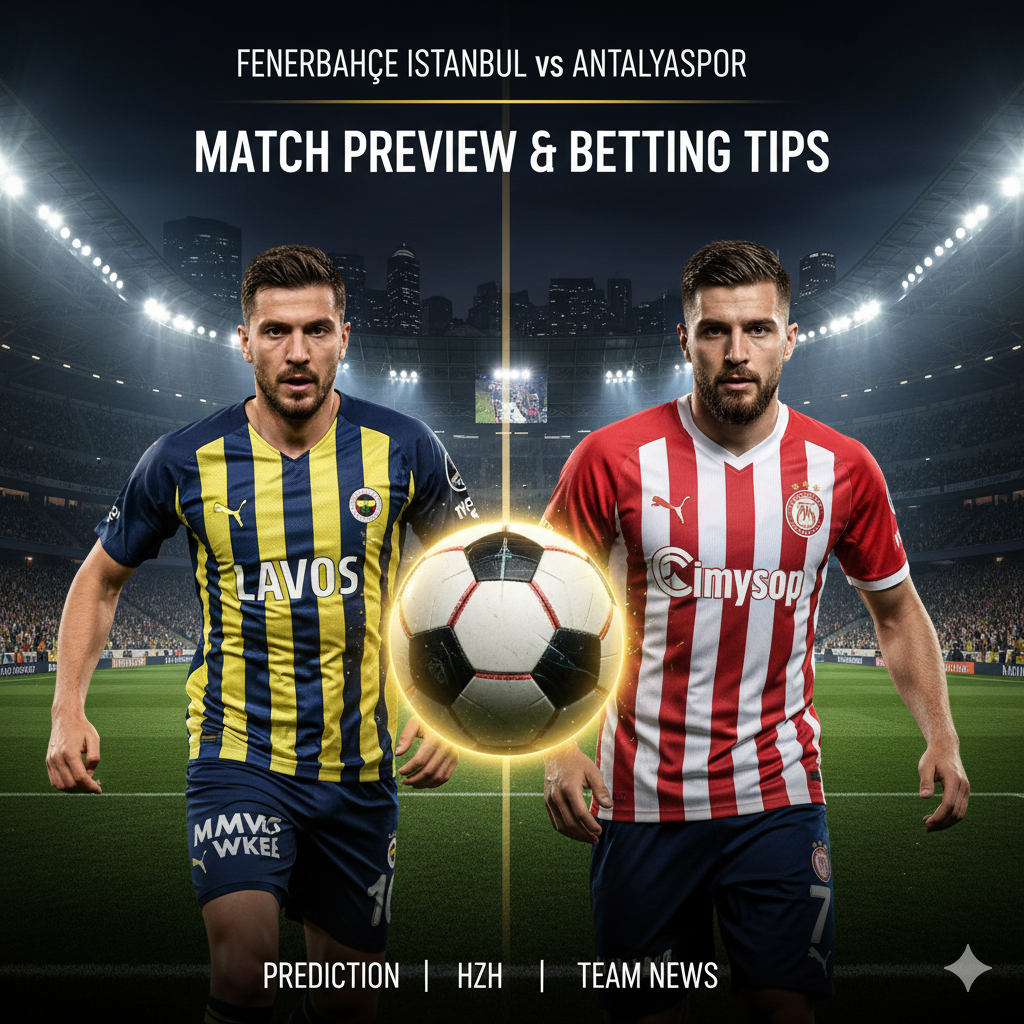 Fenerbahce Istanbul vs Antalyaspor preview, prediction, head-to-head, team news, possible line-ups, and betting tips
