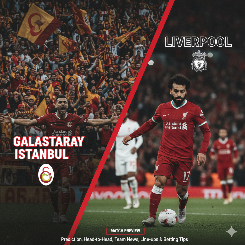 Galatasaray Istanbul vs Liverpool preview, prediction, head-to-head, team news, possible line-ups, and betting tips