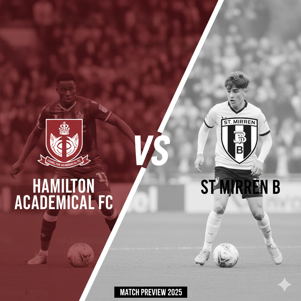 Hamilton Academical FC vs St Mirren B preview, prediction, head-to-head, team news, possible line-ups, and betting tips