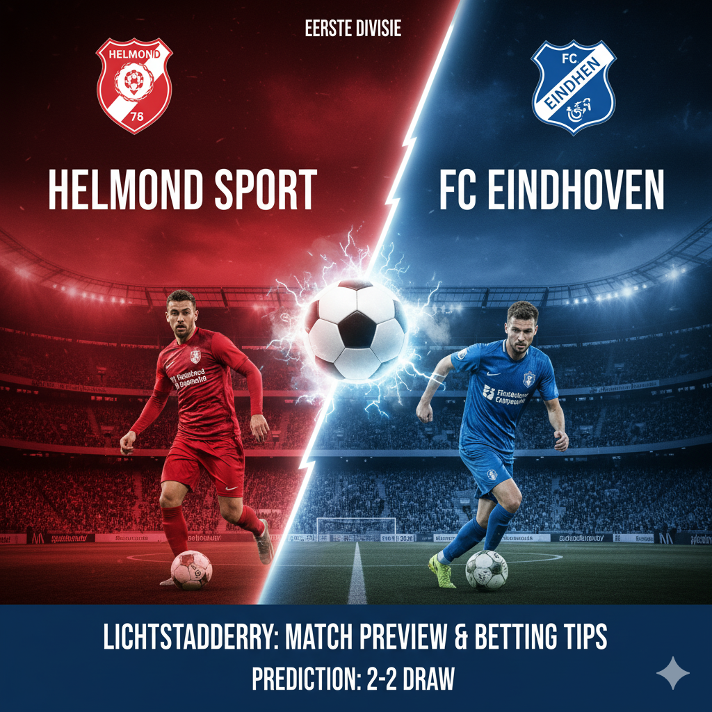 Helmond Sport vs FC Eindhoven preview, prediction, head-to-head, team news, possible line-ups, and betting tips