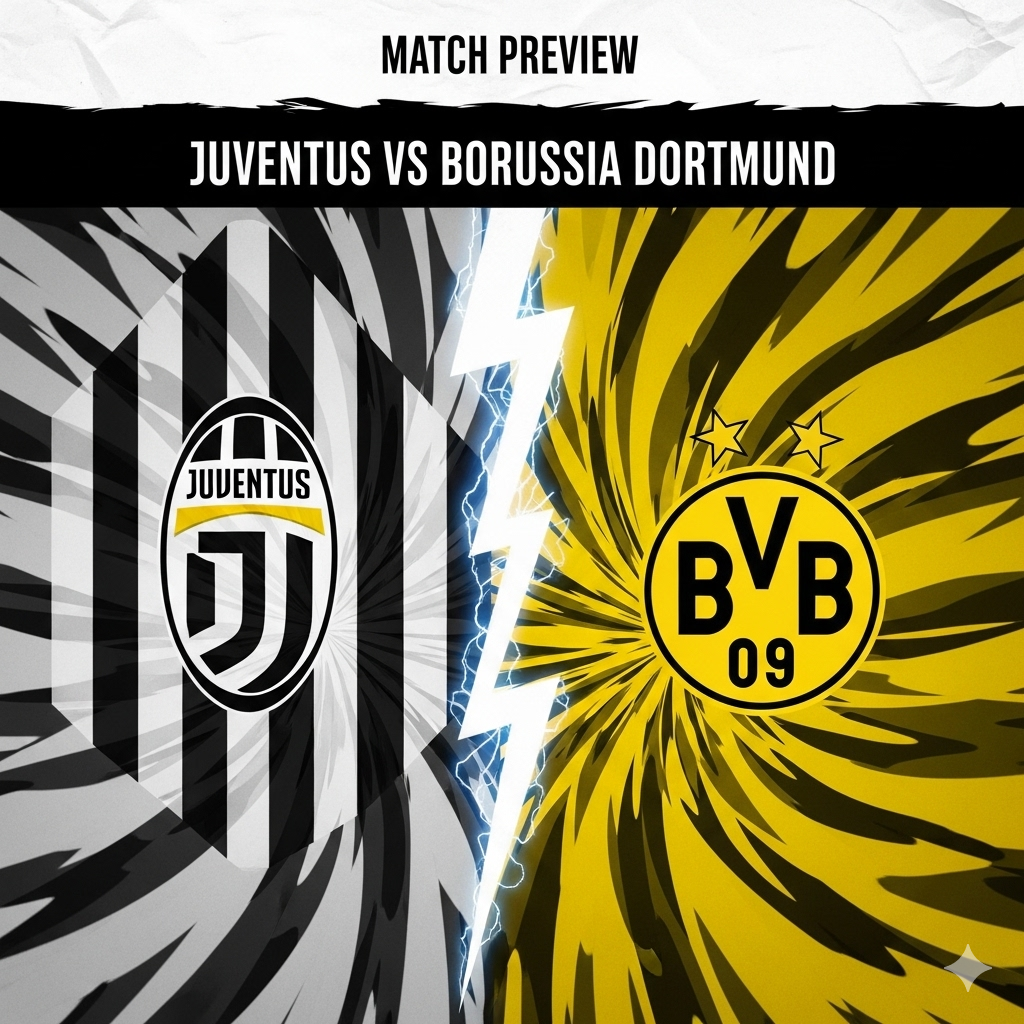 Juventus vs Borussia Dortmund preview, prediction, head-to-head, team news, possible line-ups, and betting tips