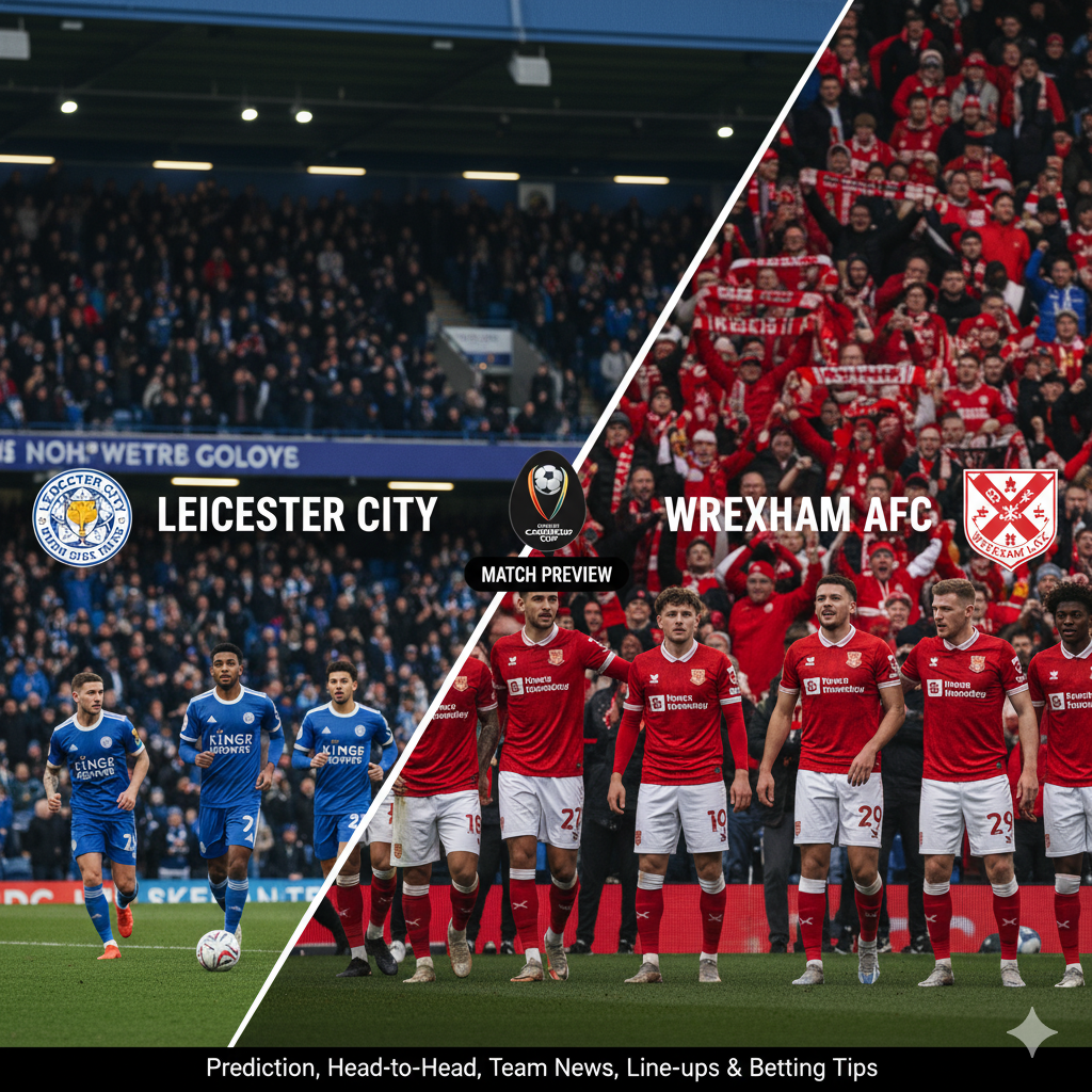 Leicester vs Wrexham AFC preview, prediction, head-to-head, team news, possible line-ups, and betting tips