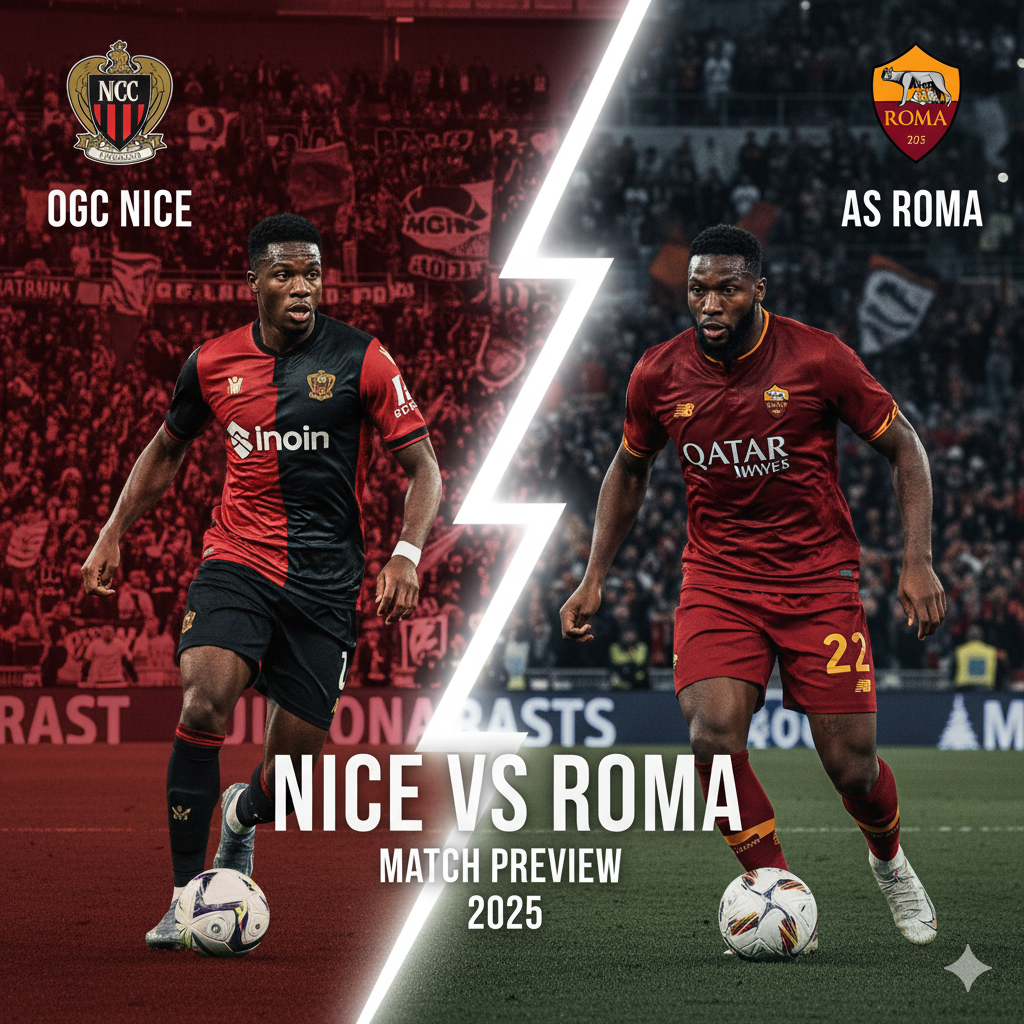 Nice vs Roma preview, prediction, head-to-head, team news, possible line-ups, and betting tips