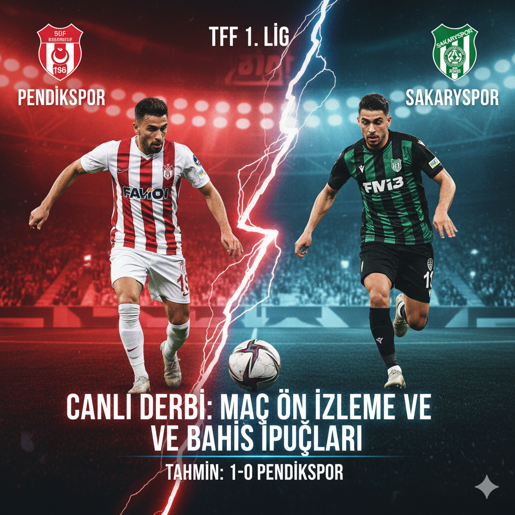 Pendikspor vs Sakaryaspor preview, prediction, head-to-head, team news, possible line-ups, and betting tips