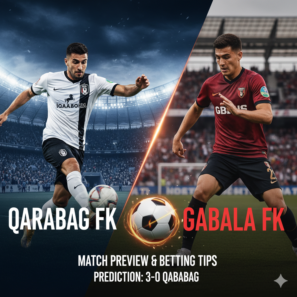 Qarabag vs Gabala FK preview, prediction, head-to-head, team news, possible line-ups, and betting tips