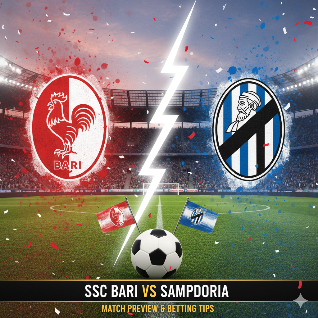 SSC Bari vs Sampdoria preview, prediction, head-to-head, team news, possible line-ups, and betting tips