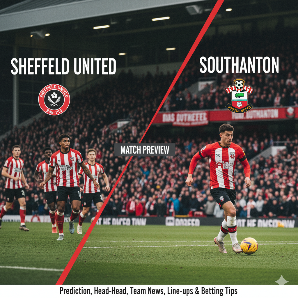 Sheffield United vs Southampton preview, prediction, head-to-head, team news, possible line-ups, and betting tips