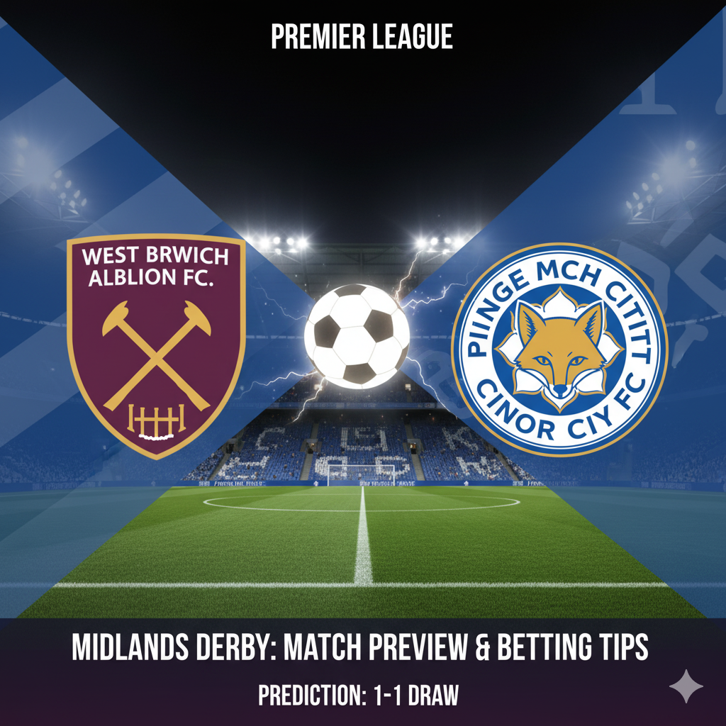 West Bromwich Albion vs Leicester preview, prediction, head-to-head, team news, possible line-ups, and betting tips
