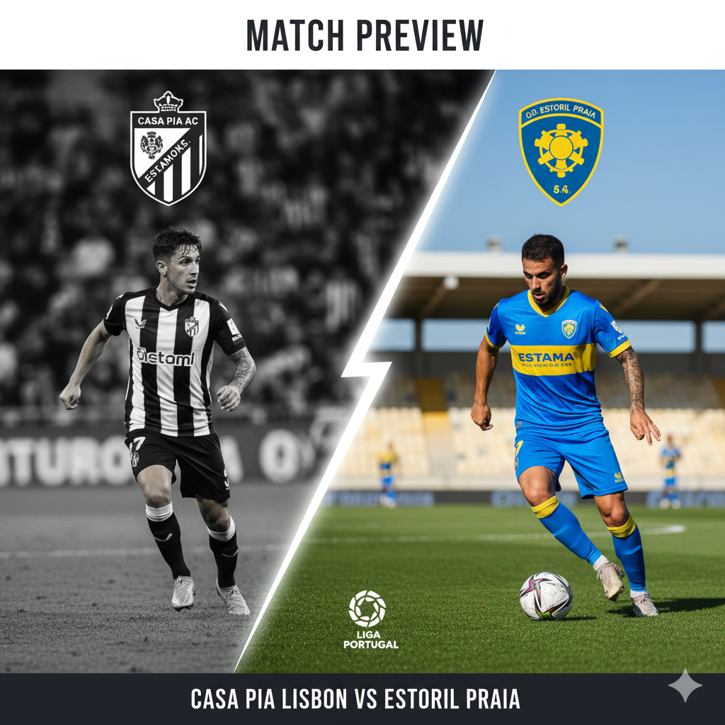 Casa Pia Lisbon vs Estoril Praia preview, prediction, head-to-head, team news, possible line-ups, and betting tips
