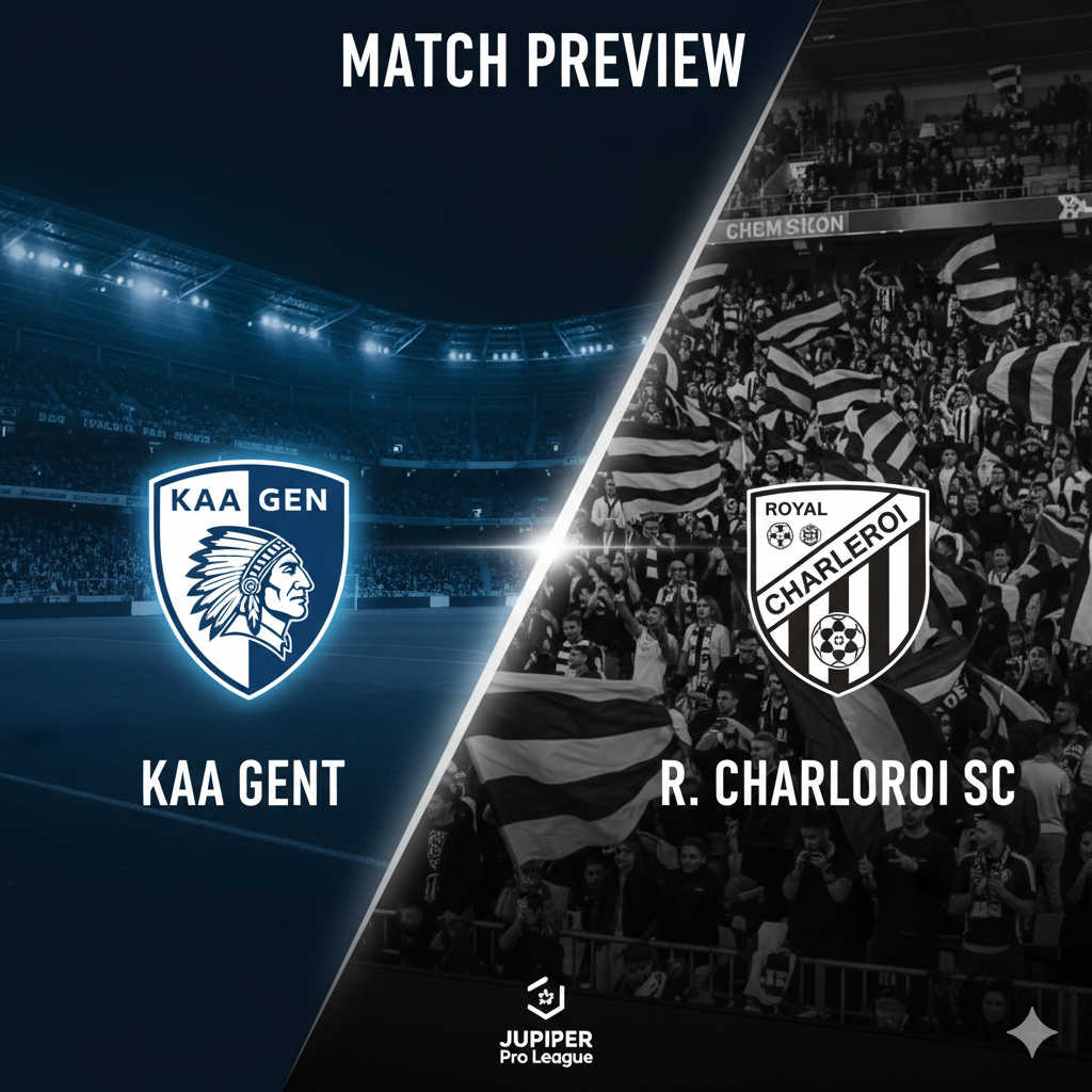 Gent vs Royal Charleroi SC preview, prediction, head-to-head, team news, possible line-ups, and betting tips